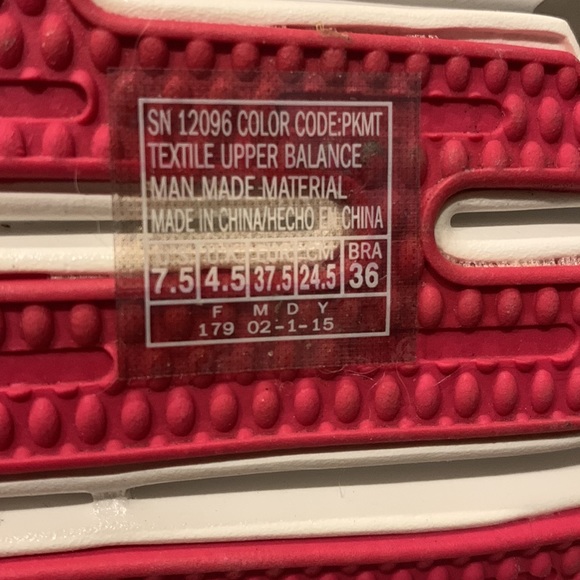 NEW Skechers Woven Mary Janes Slip on Sneaker shoe with memory foam, Pink Sz 7.5 - Picture 9 of 9